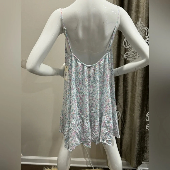 Billabong blue floral Beach Vibes - Swim Cover Up for Women Sz : L - Picture 6 of 8